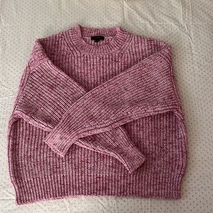Chunky J Crew Pink Crew Sweater